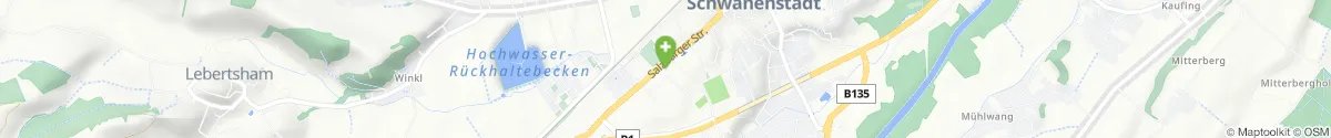 Kartendarstellung des Standorts für Atrium-Apotheke in 4690 Schwanenstadt